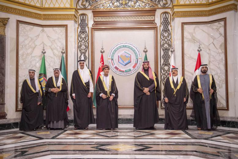 زعماء خليجيون في قمة الرياض الخليجية