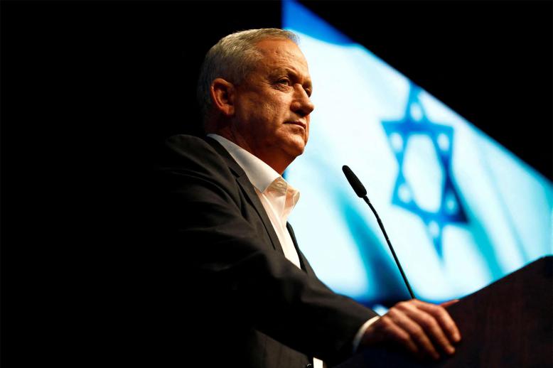 Defence Minister Benny Gantz 