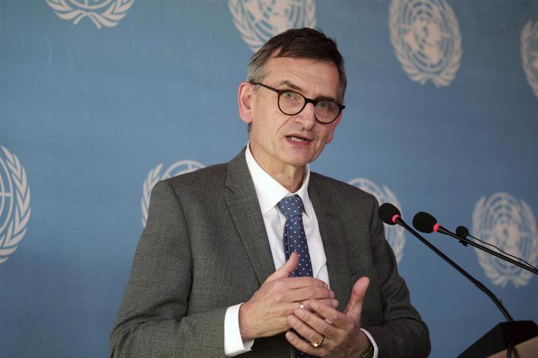 UN envoy for Sudan Volker Perthes