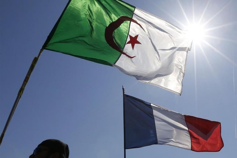 French and Algerian flags