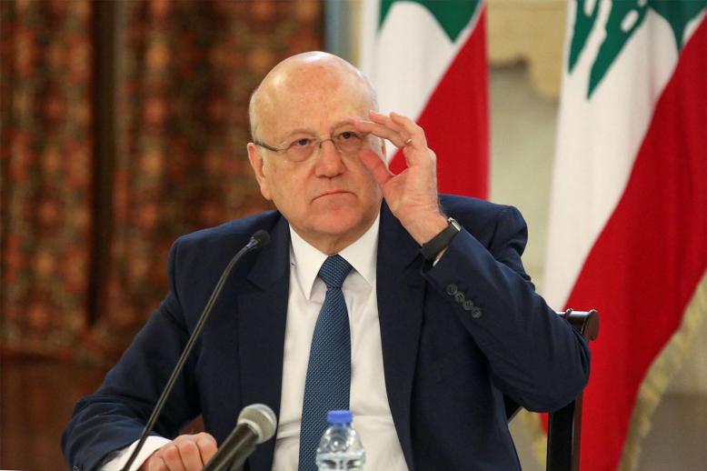 Mikati distanced himself from the Hezbollah leader