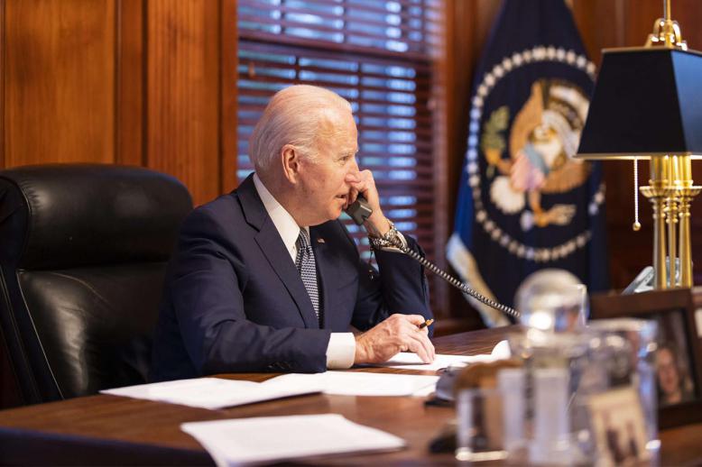Biden's last call with King Salman was reported about a year ago
