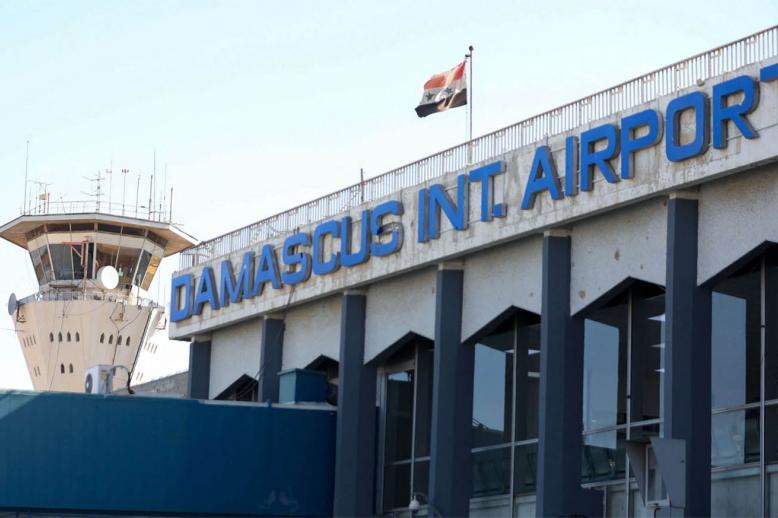 The airport's main runway unserviceable until further notice