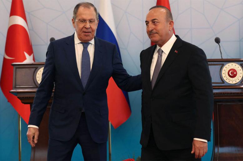 Lavrov said the onus was on Ukraine to de-mine its ports as a precondition for safe shipment