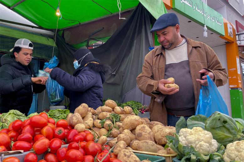 Tunisians are struggling with the soaring food and fuel prices