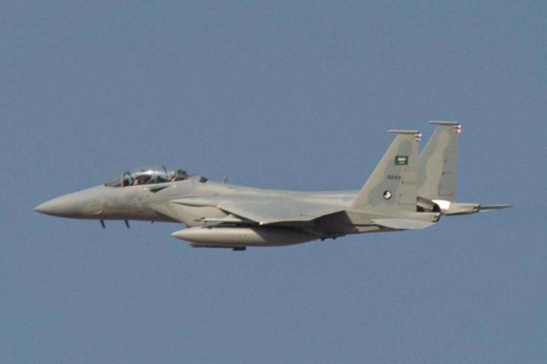 Saudi F15 fighter jet