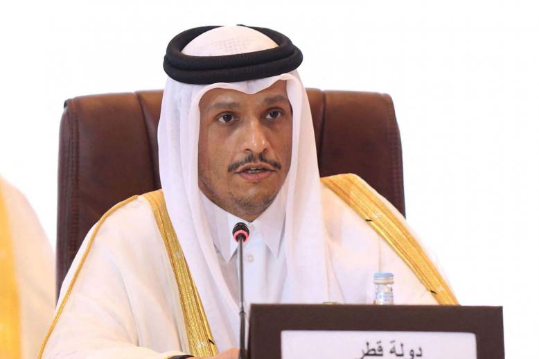 Qatar's foreign minister Sheikh Mohammed bin Abdulrahman Al-Thani