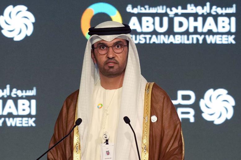 Jaber says India's goal of adding 500 gigawatts of clean energy in the next seven years is a powerful statement of intent