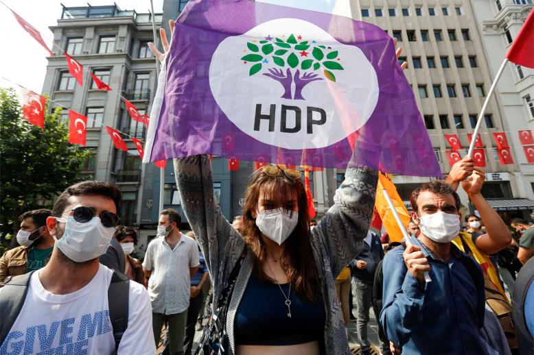The HDP is the third-biggest bloc in Turkish parliament