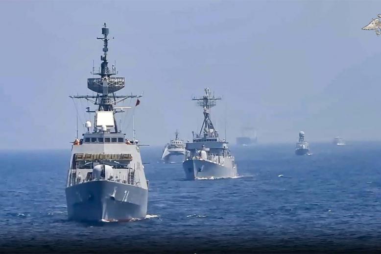 12 ships took part in the drills from March 15 to 19