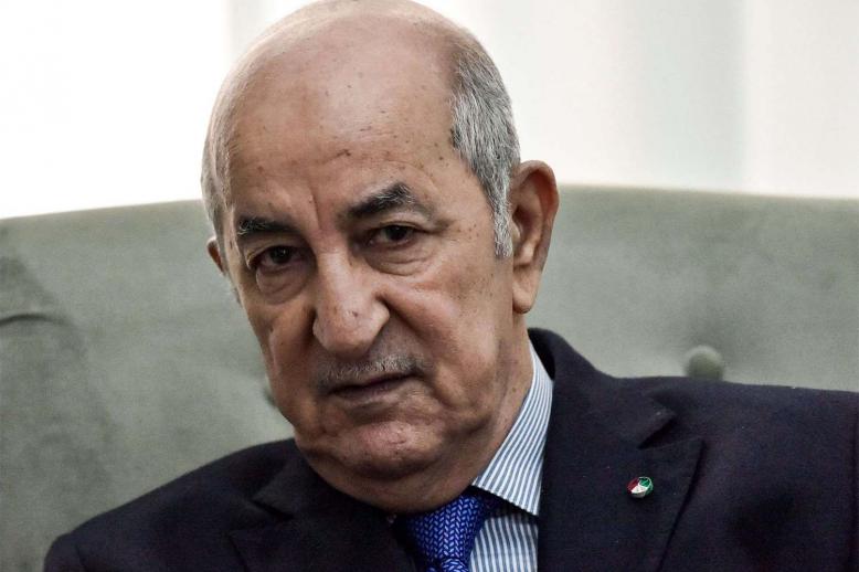 Algerian President Abdelmadjid Tebboune