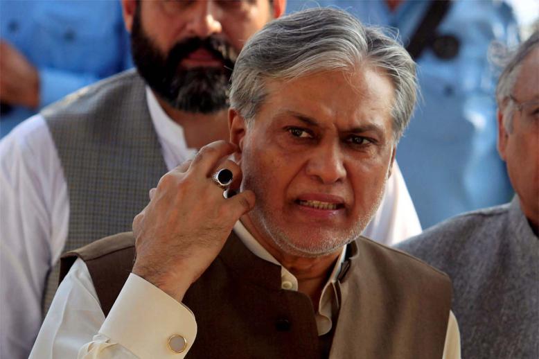 Pakistan Finance Minister Ishaq Dar 
