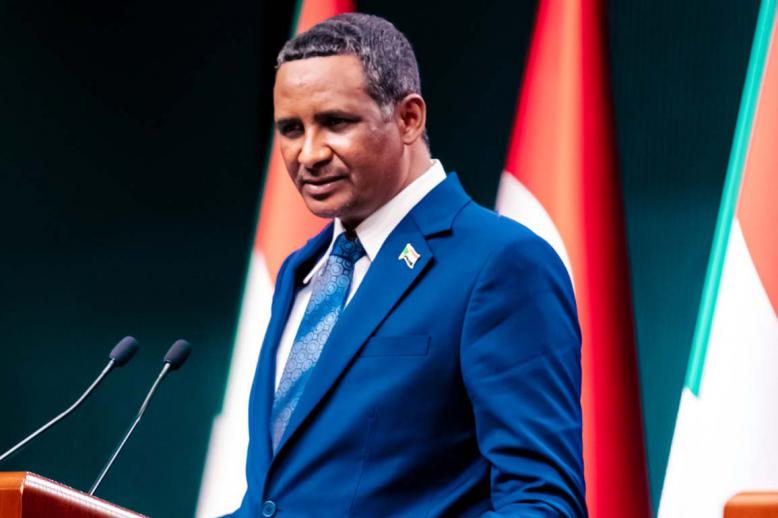 Sudanese General Muhammad Hamdan Dagalo, the deputy head of the military council 