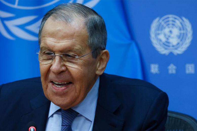 Russian Foreign Minister Sergei Lavrov 