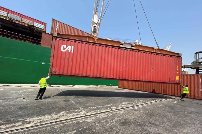 More commercial goods entering the Houthi-held western port of Hodeidah