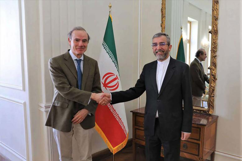 The meeting between Bagheri and Mora was held in Doha
