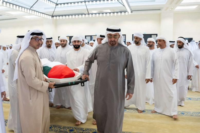 تشييع الفقيد في جنازة مهيبة
