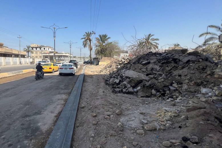 بقايا منارة السراجي جنوب البصرة