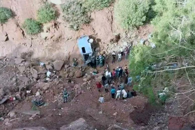 The truck was illegally transporting passengers