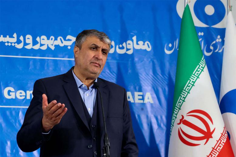 Iran's nuclear chief Mohammad Eslami 