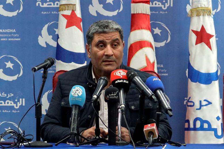 The interim head of Ennahda, Mondher Ounissi