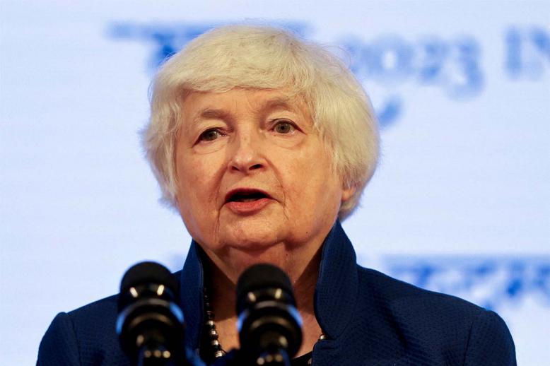 US Treasury Secretary Janet Yellen 