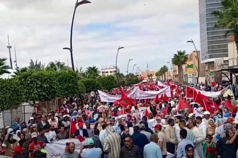 A clear message to the Algeria-backed Polisario Front