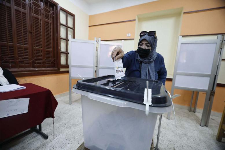 Three candidates qualified to stand against Sisi in the election, none of them high-profile figures