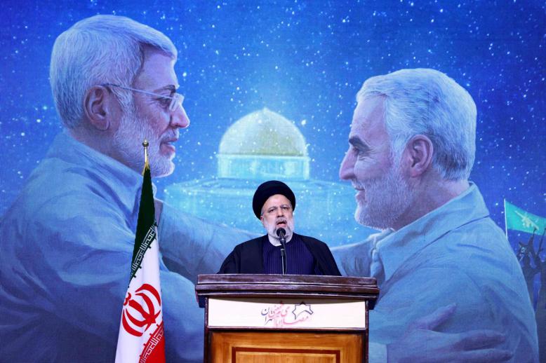 رئيسي يتهم أميركا واسرائيل باستهداف المدنيين بعد الفشل في القضاء على المقاومة