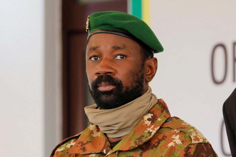 Colonel Assimi Goita, leader of Malian military junta