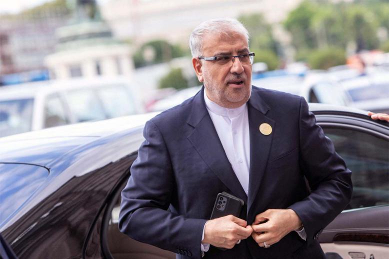Iran's oil minister Javad Owji 