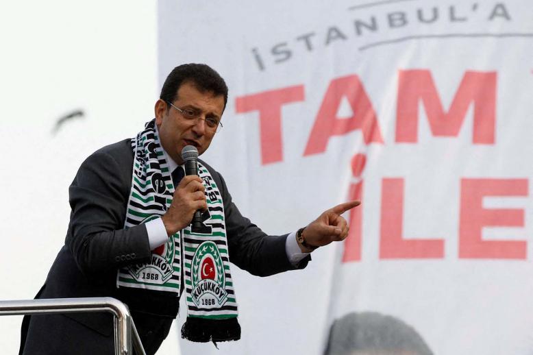 Imamoglu in the lead