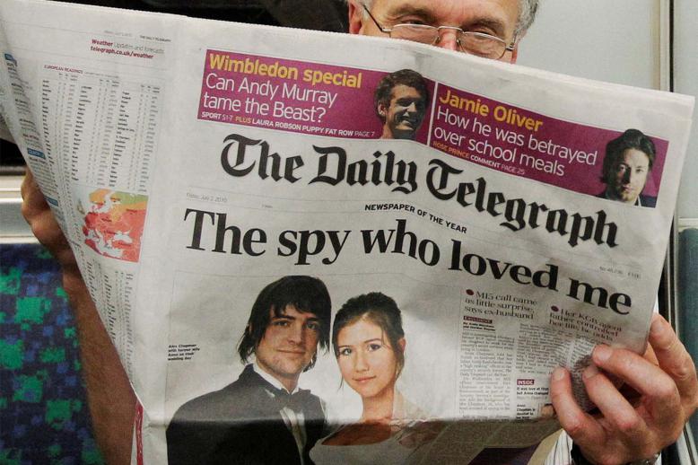 The UK government is amending legislation to ban foreign states from owning newspapers 