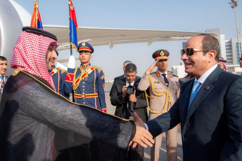 زعيما مصر والسعودية يوليان أهمية لتعزيز العلاقات الثنائية