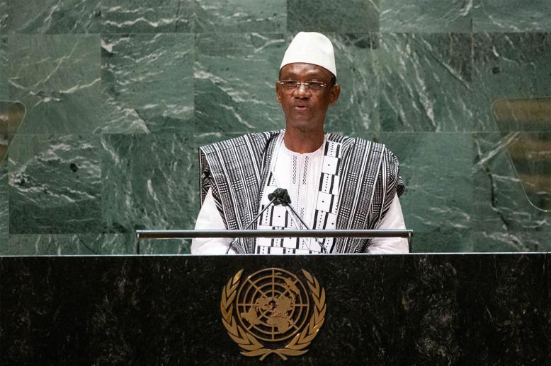 Mali's Prime Minister Choguel Maiga 