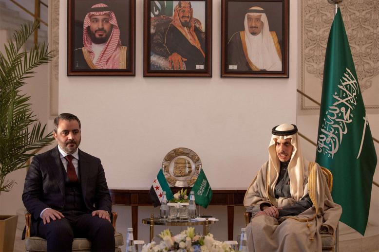 The meeting took place in Riyadh