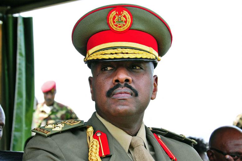Uganda's military chief Muhoozi Kainerugaba 
