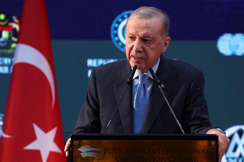 Turkish President Tayyip Erdogan 