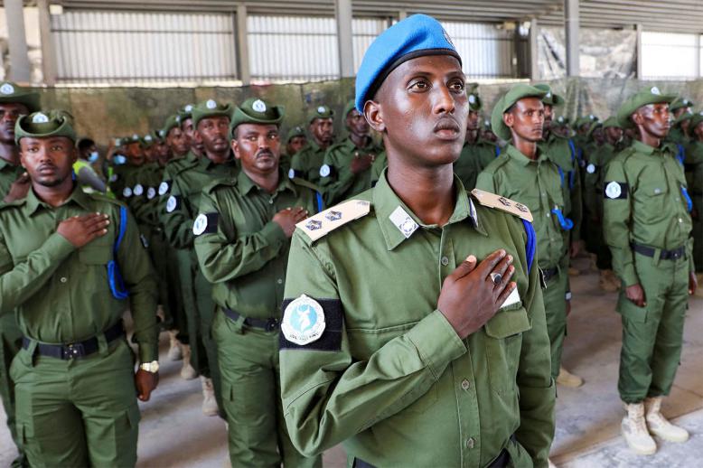 Somalia's special police forces
