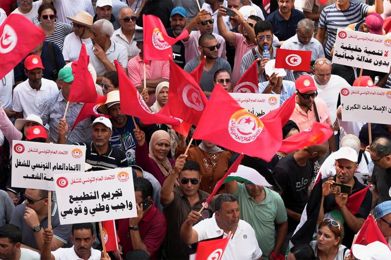 UGTT Secretary-General called on authorities to release political prisoners and provide fair trials