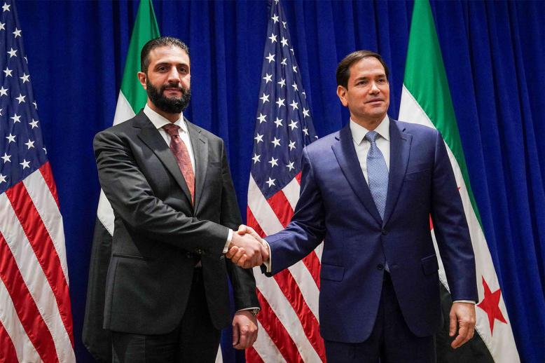 US sanctions on Syria are still in place despite handshakes