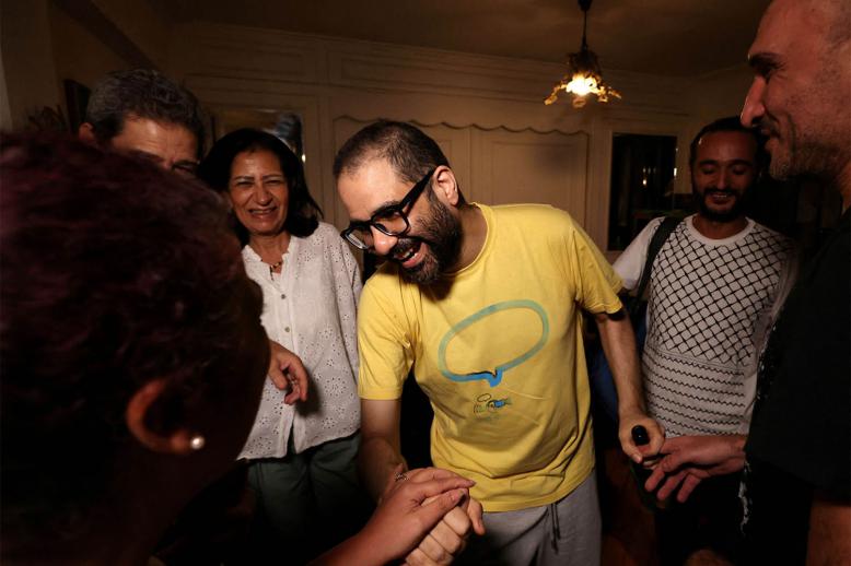 Abd el-Fattah has become Egypt's most prominent political prisoner after spending much of his adult life in and out of detention 