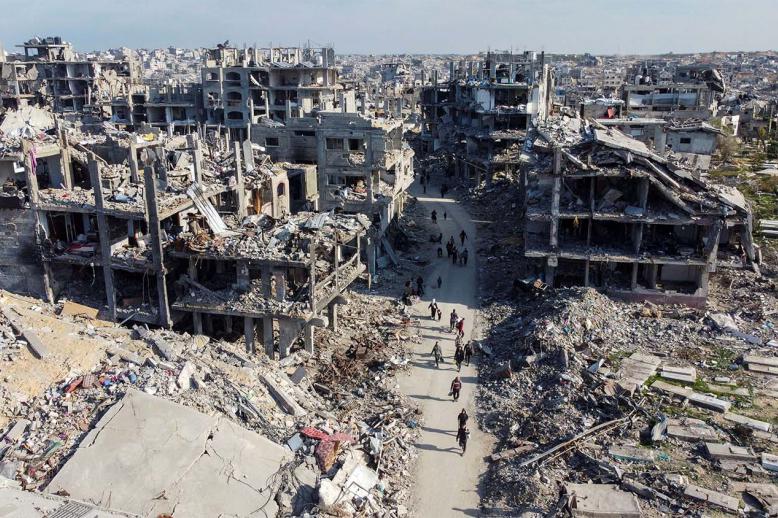 Impoverished Gaza reduced to rubble