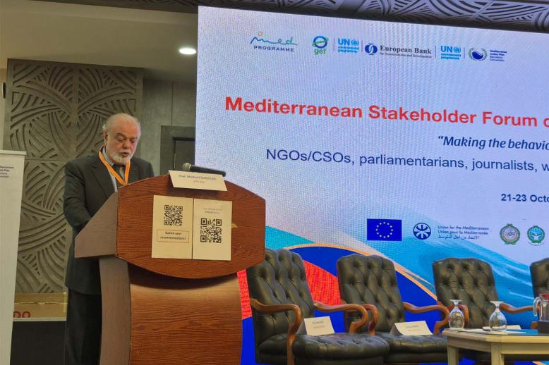Professor Scoullos said the climate crisis in the Mediterranean region is no longer a purely environmental issue, but one that deeply affects water, food, and social security