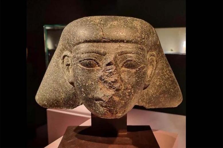 The historic cultural artieact was confiscated at a Dutch art fair in Maastricht in 2022