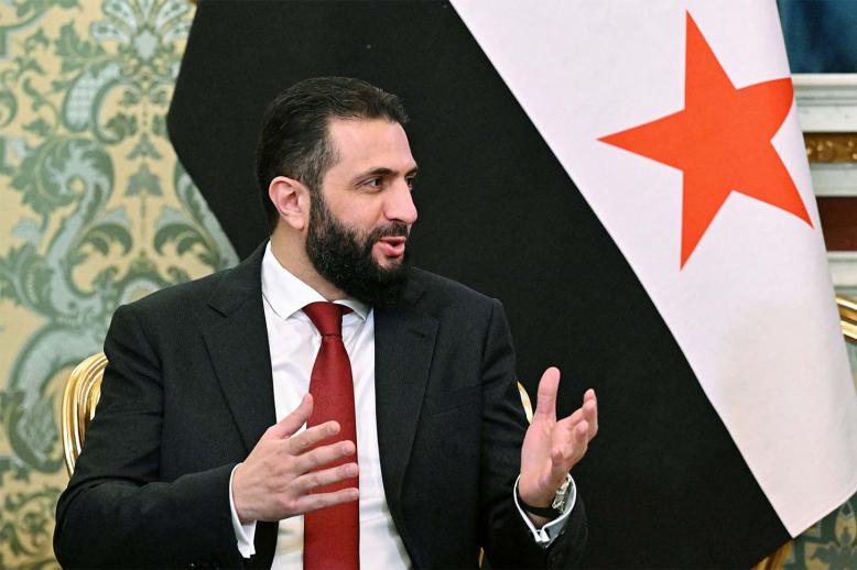 Sharaa was sanctioned by the UN and Britain in 2014