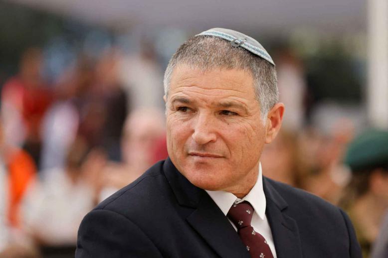 The chief of the Israel Security Agency, Shin Bet, David Zini.