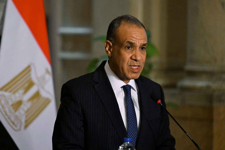 Egyptian Foreign Minister Badr Abdelatty speaks during a news conference in Cairo, Egypt September 6, 2025. 