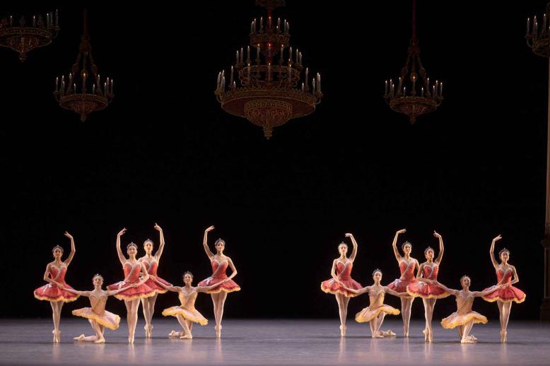 Part of a performance by dancers of the American Ballet Theatre.