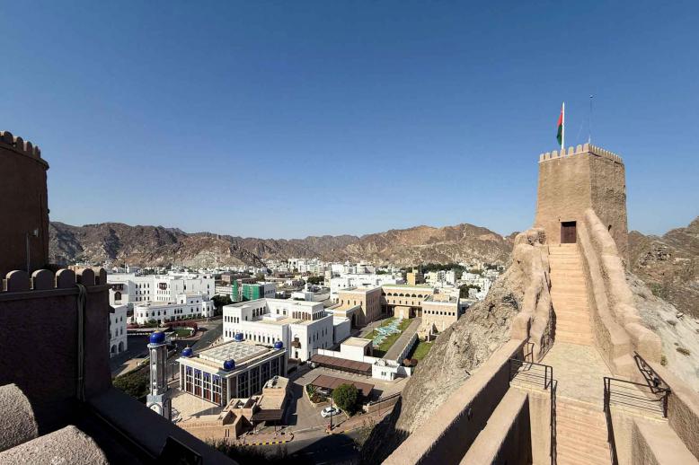 A general view of Muscat.